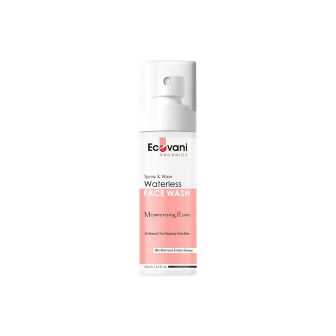 Ecovani Organics Waterless Rose Face Wash - Distacart