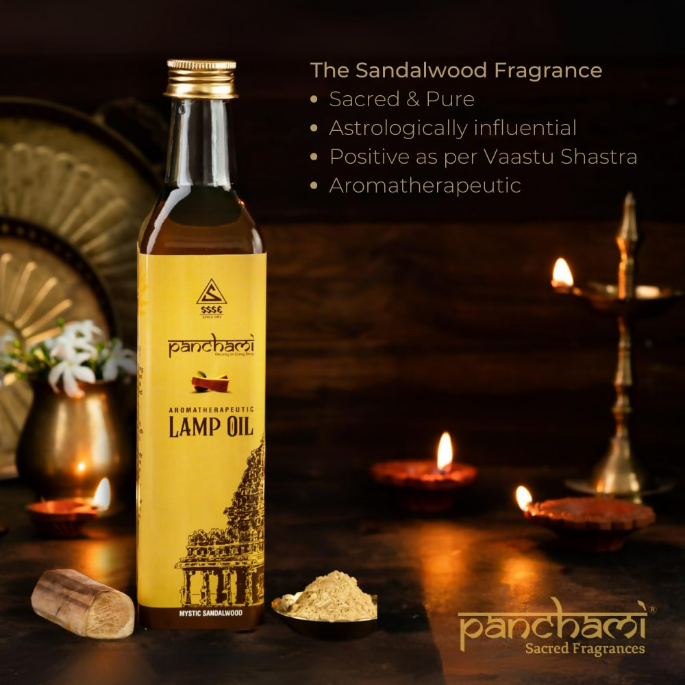 Panchami Sacred Fragrances - Sandalwood Lamp Oil