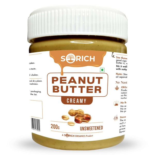 Sorich Organics All Natural Creamy Peanut Buttery - Distacart