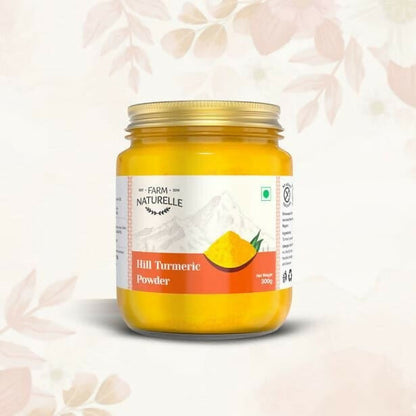 Farm Naturelle Himalayan Turmeric Powder Curcumin-Rich and Pure - Distacart