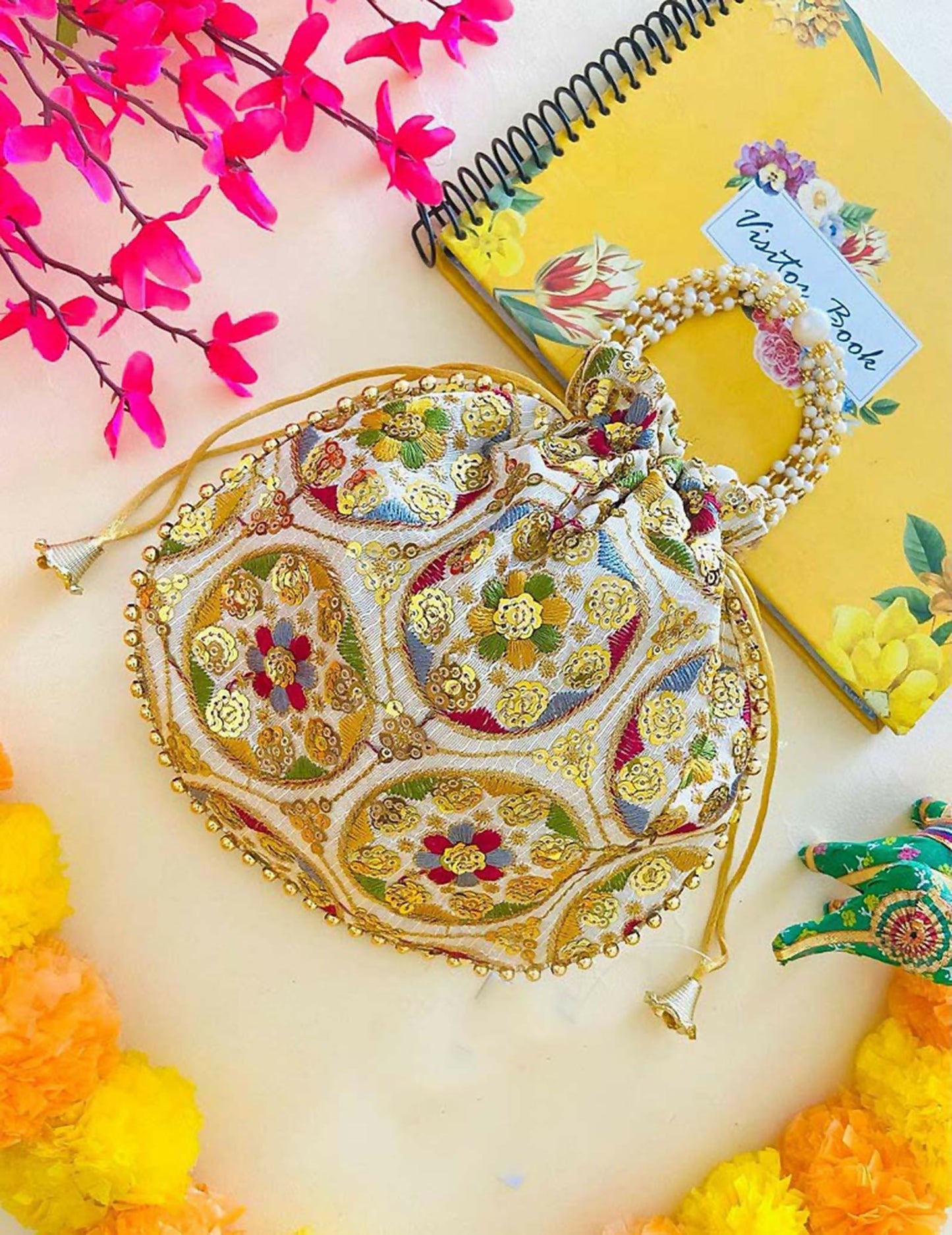 Joban Fashion Potli Bags - Multicolor - Dista