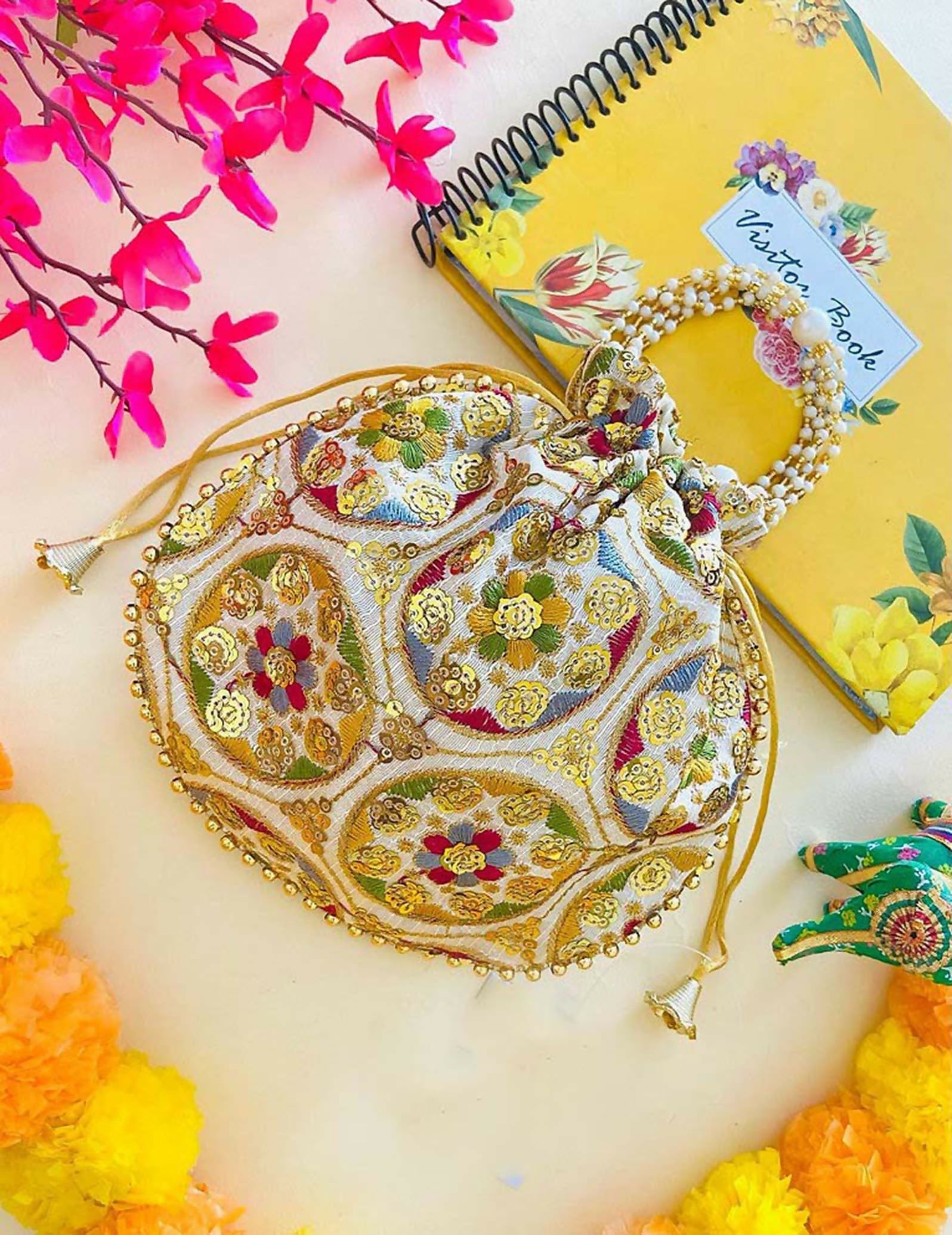 Joban Fashion Potli Bags - Multicolor - Dista