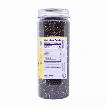 Tassyam Organics Bubble Seeds Mix - Chia & Basil - Distacart