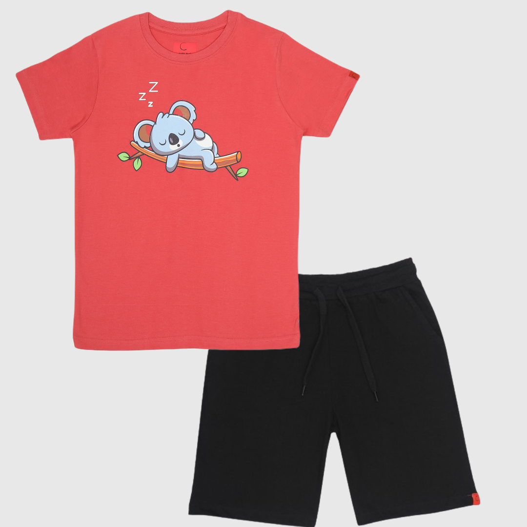 Chilins Kids Printed coord set - Distacart