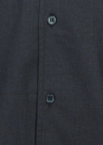 Thumbnail for Fabmade Midnight Black Cuban Collar Shirt - Distacart