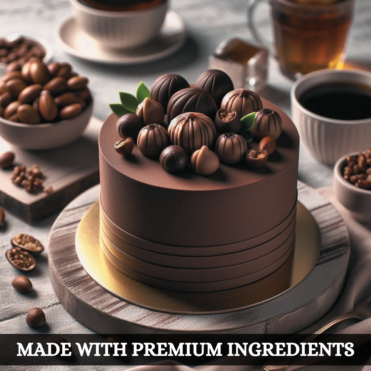 confect chocolate brown sugarpaste br b 250 gms b