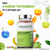 Thumbnail for Health Veda Organics Multivitamin Tablets - Distacart