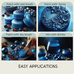 Thumbnail for hydrangea blue edible luster dust5 g