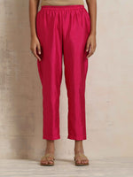 Thumbnail for trueBrowns Cola Silk Kurta Co-ord Set