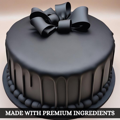black fondant edible sugarpaste 1kg