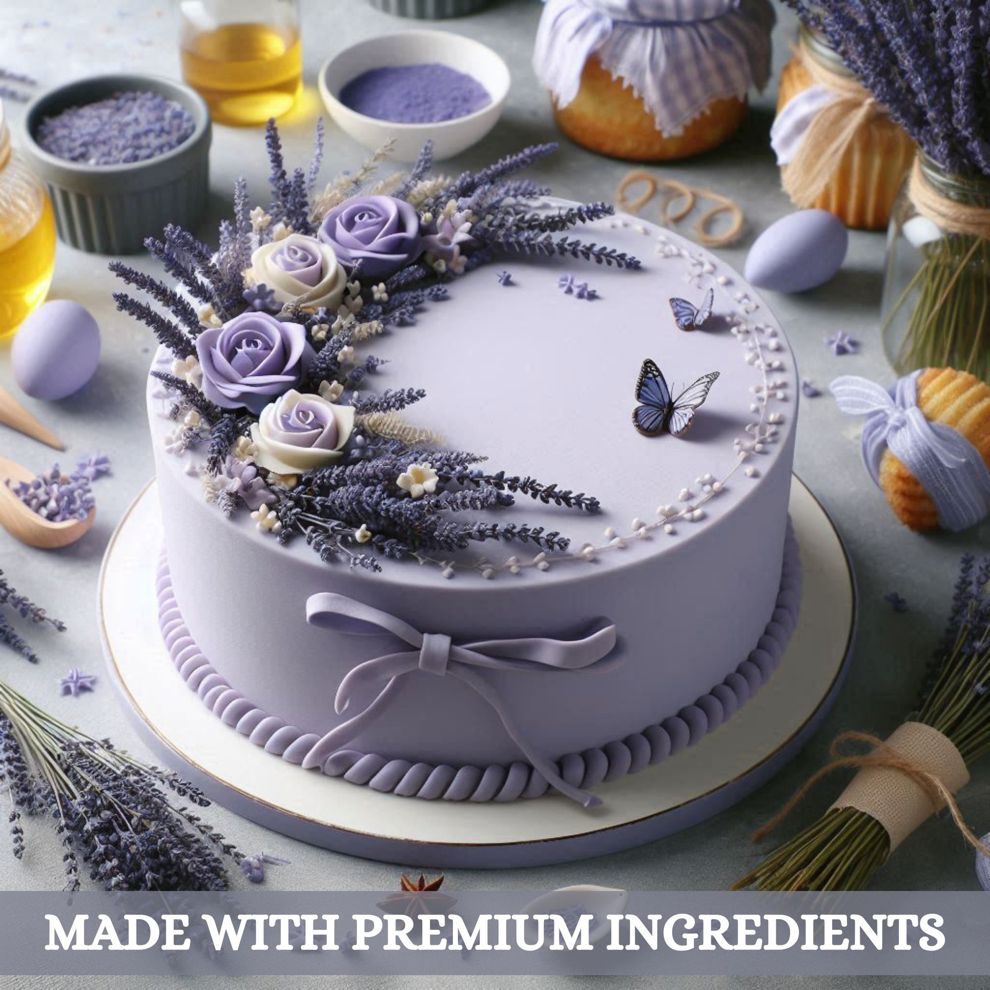 lavender sugarpaste 1 kg