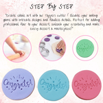 Thumbnail for celebration stencils toppers cutters congrats