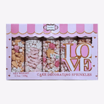 Thumbnail for confect girls baby shower sprinkles edible sprinkles mix heart teddy baby feed bottle baby feet sprinkles pack of 5 baby shower 18