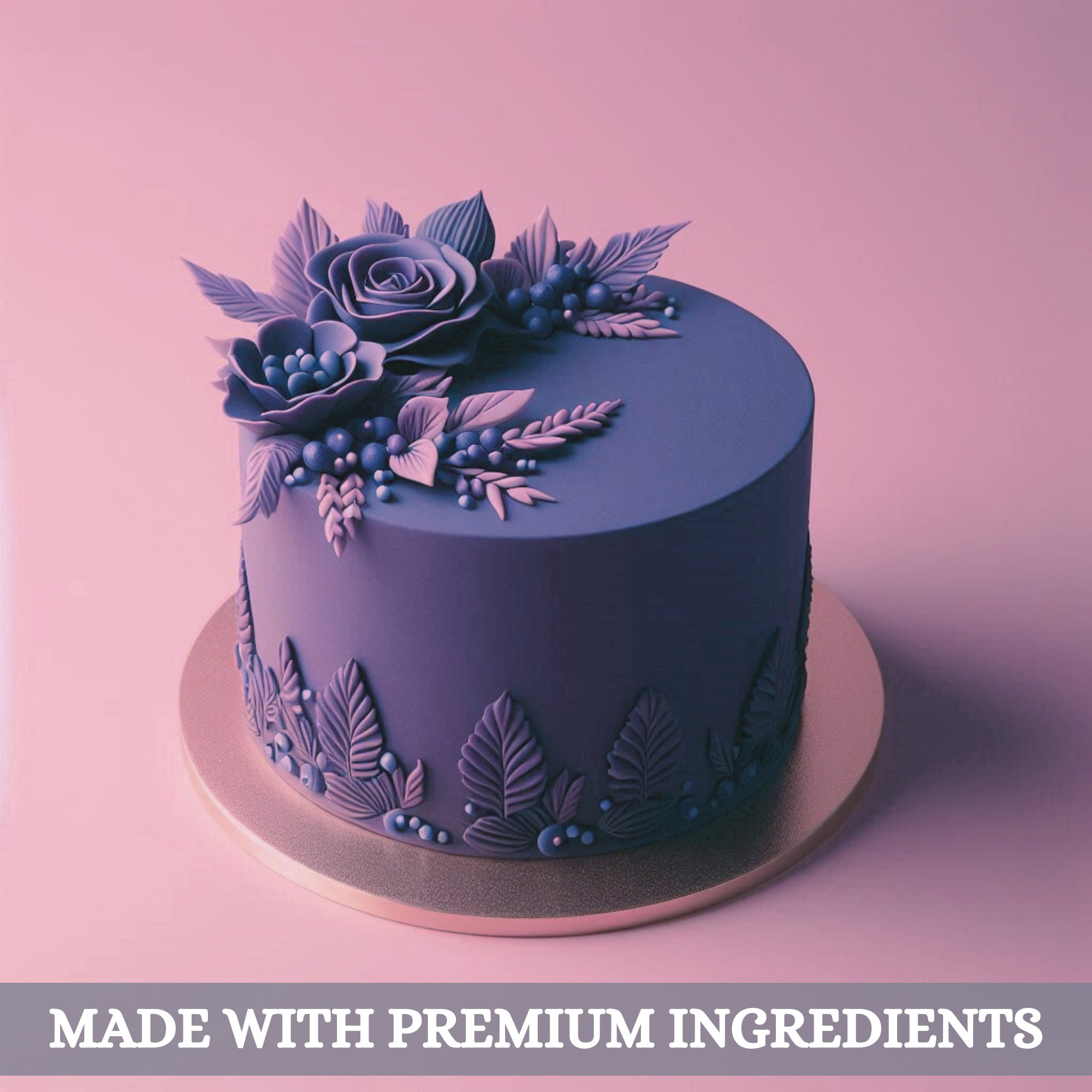 confect electric purple sugarpaste br b 250 gms b
