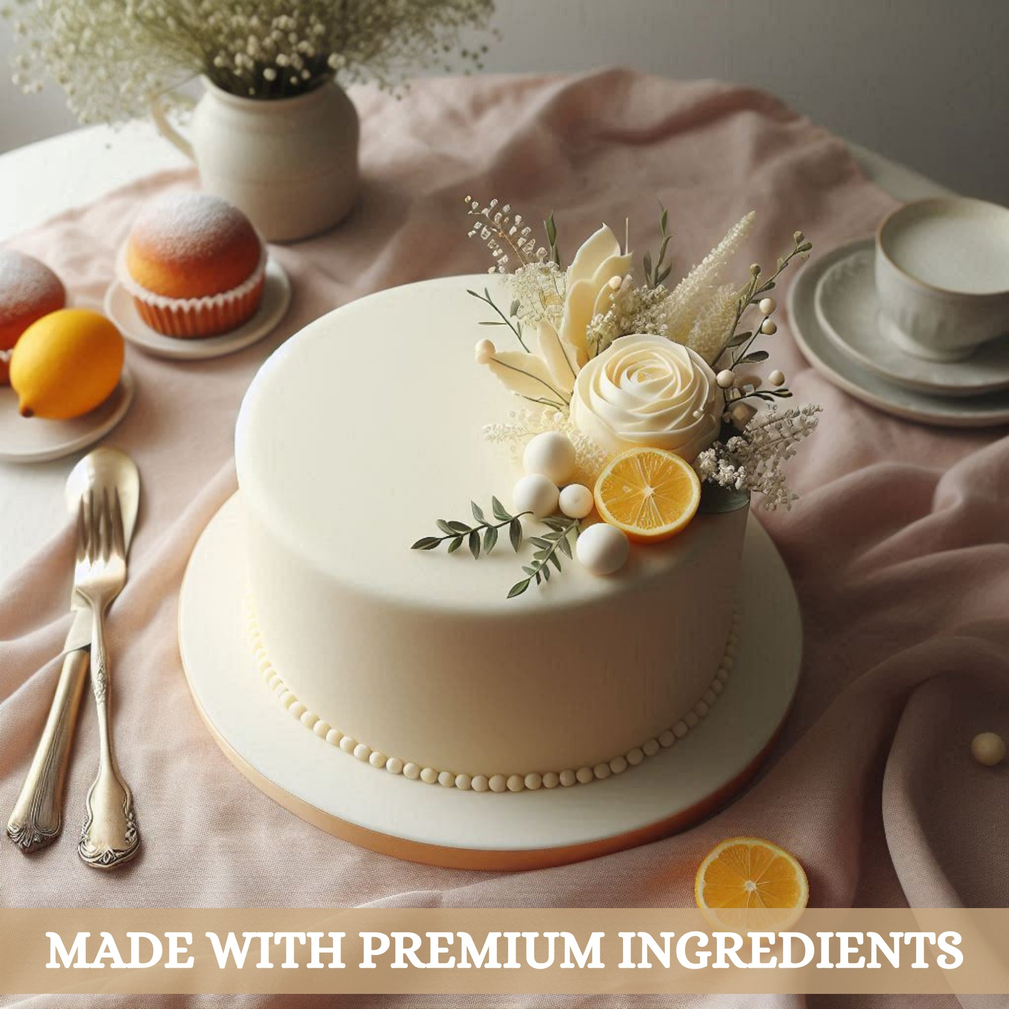 confect ivory sugarpaste br b 250 gms b