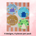 Thumbnail for confect congratulations toppers for cakes cupcakes cake decorations supplies 100gms ct 05