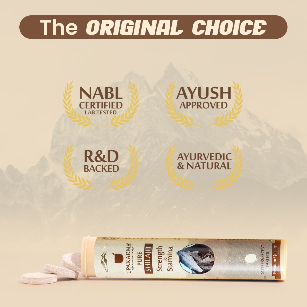 Upakarma Ayurveda Pure Sj Effervescent Tablets - Distacart