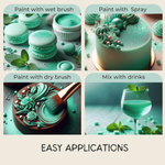Thumbnail for frost green edible luster dust 5 g