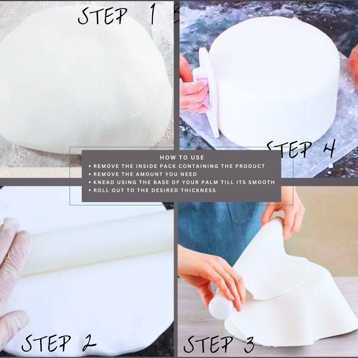 confect white sugarpaste br b 1 kg b
