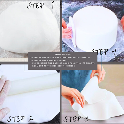 confect white sugarpaste br b 1 kg b