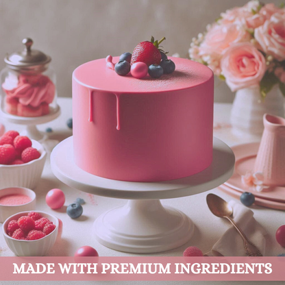 confect hot pink sugarpaste br b 1 kg b