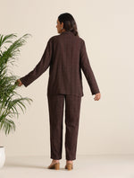 Thumbnail for trueBrowns Cola Cotton Dobby Pant Suit Set
