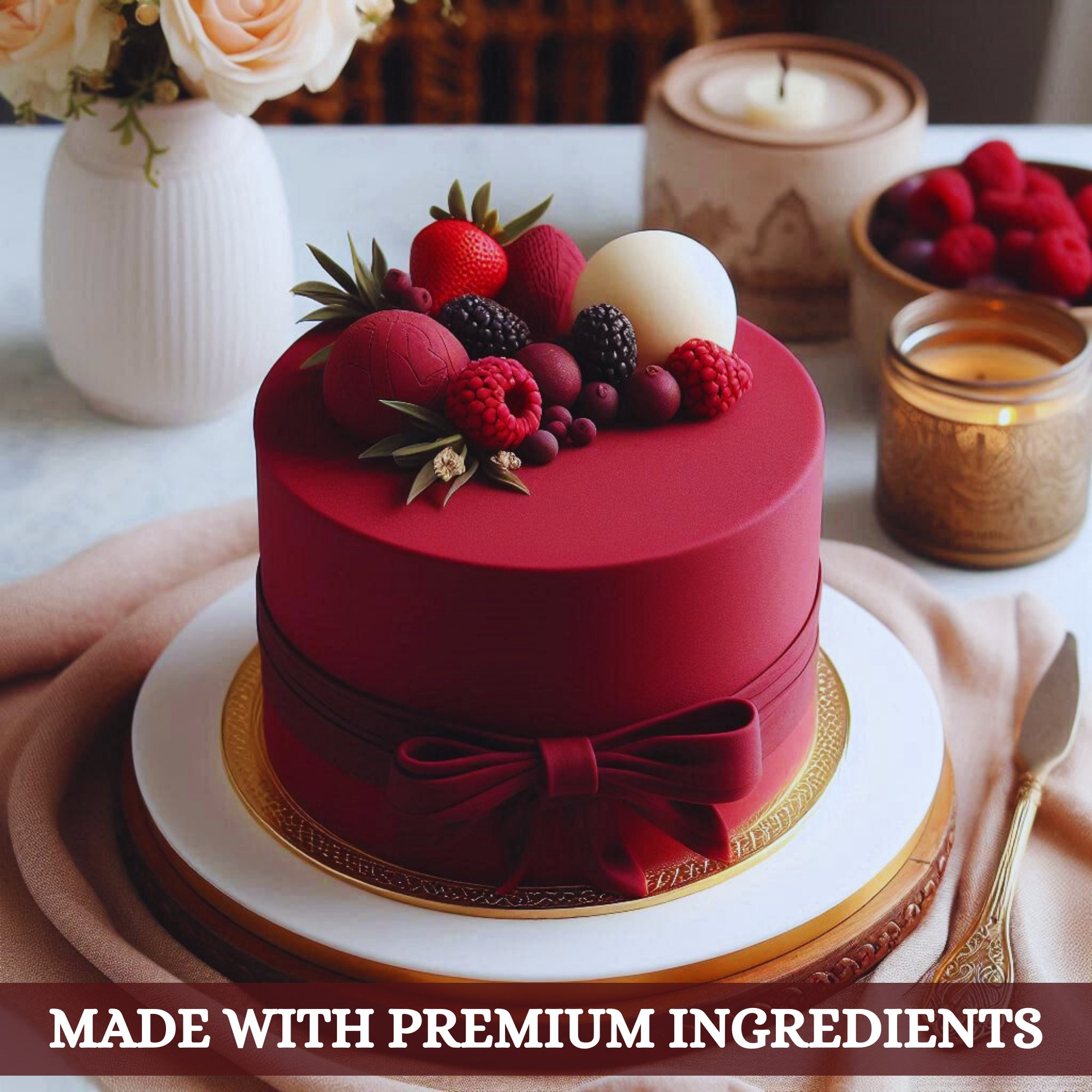 confect magnificent magenta sugarpaste br b 1 kg b