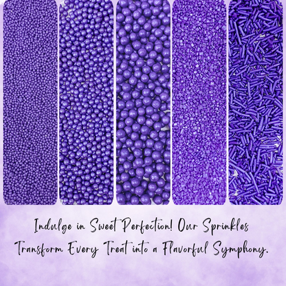 confect sprinkles for cakes cupcakes decoration usp 1purple
