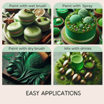 Thumbnail for orchid green edible luster dust br 5 g
