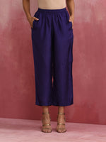 Thumbnail for trueBrowns Lime Viscose Silk Kurta Set - Distacart