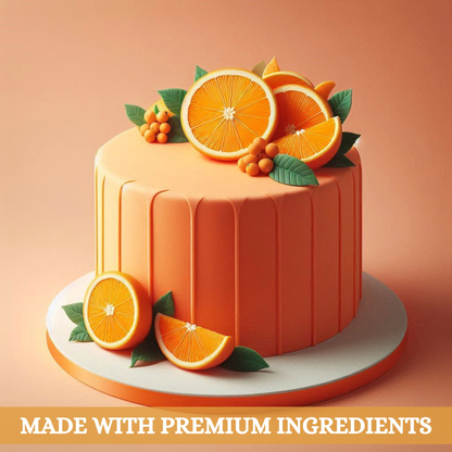 confect citrus orange sugarpaste br b 250 gms b