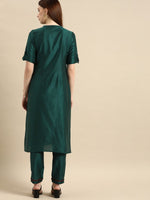 Thumbnail for All About You Women Green Kurta with Trousers - Distacart