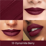 Thumbnail for Swiss Beauty Matte Long Lasting Stay Maxx Lip Crayon Lipstick Matte Finish - Dynamite Berry - Distacart