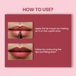 Thumbnail for Swiss Beauty Matte Long Lasting Stay Maxx Lip Crayon Lipstick Matte Finish - Artist Nude - Distacart