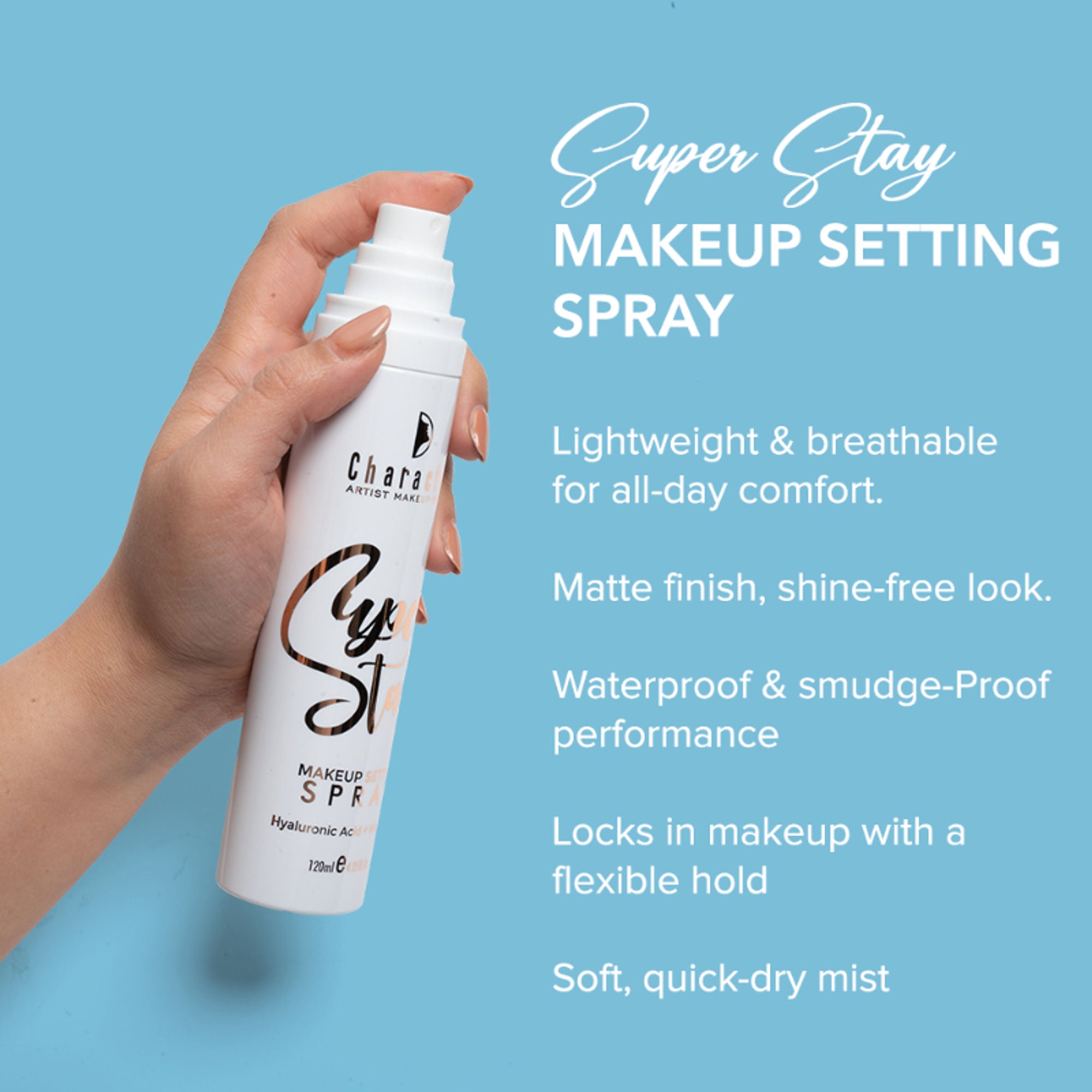 Character Super Stay Makeup Setting Spray - Mfc001 - Distacart