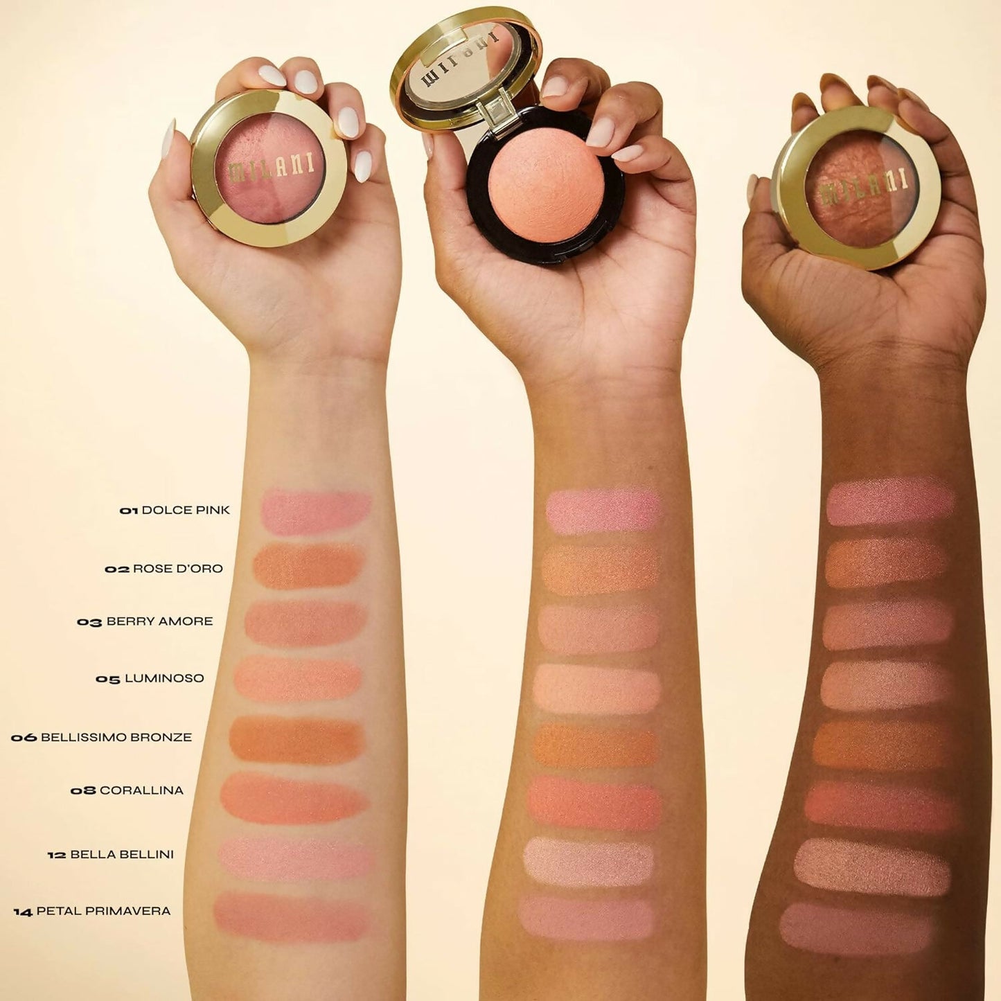 Milani Baked Blush - 03 Berry Amore - Distacart