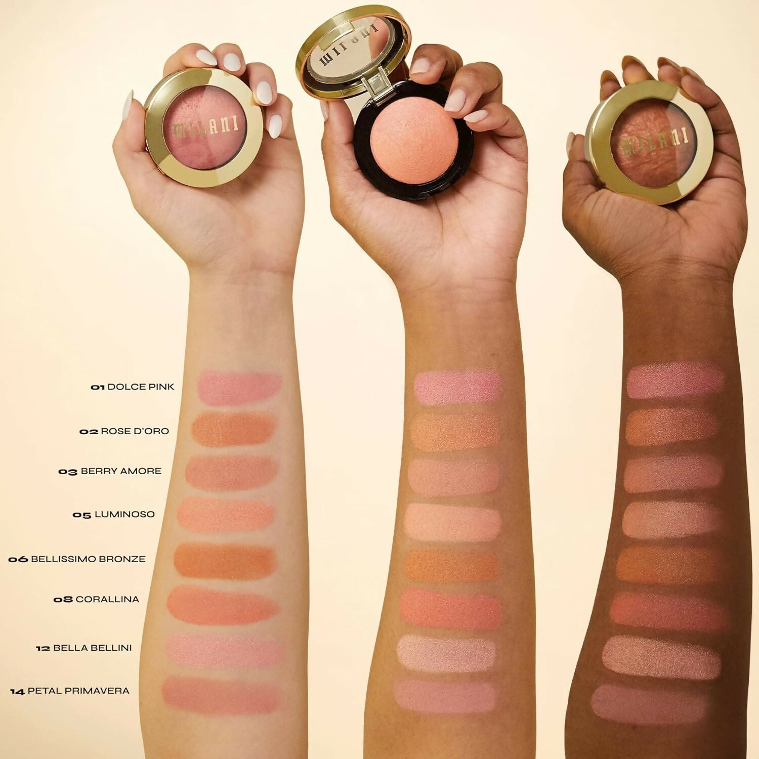 Milani Baked Blush - 03 Berry Amore - Distacart