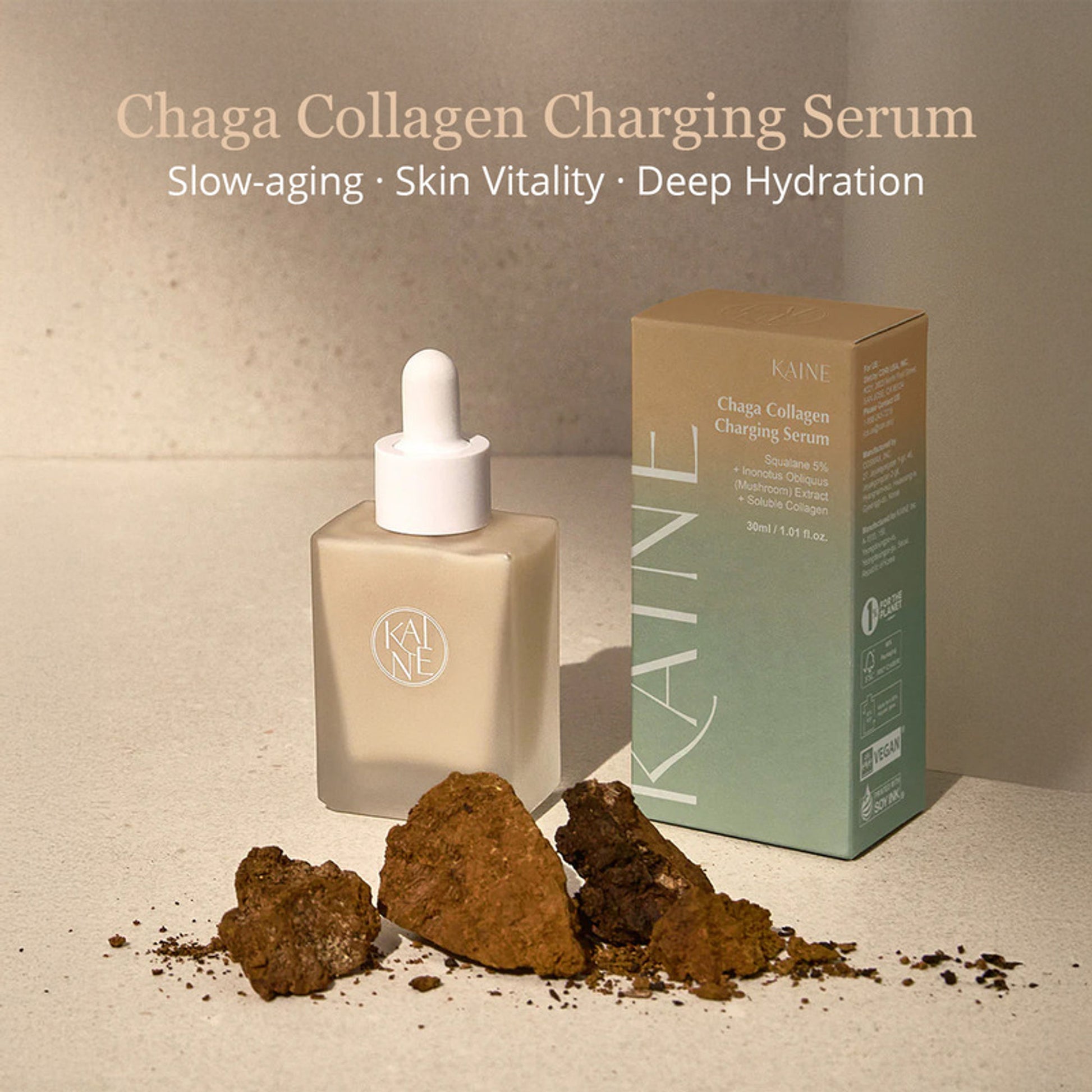 Kaine Chaga Collagen Charging Serum - Distacart