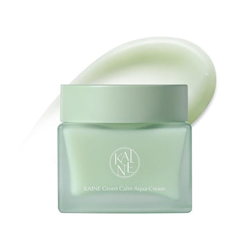 Kaine Green Calm Aqua Cream, Soothing Korean Gel Cream Strengthens Skin Barrier, Sensitive Skin