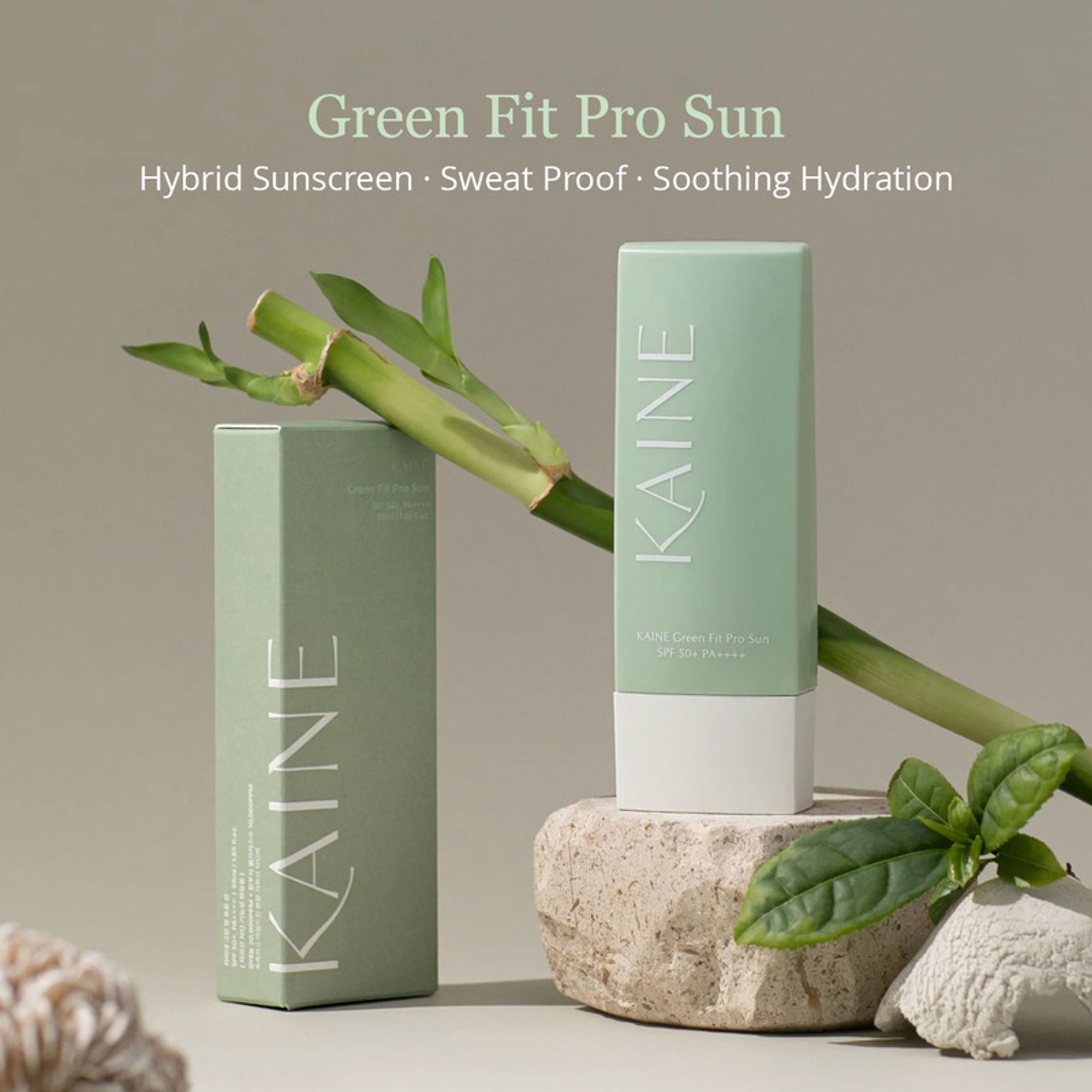 Kaine Green Fit Pro Sun Spf 50+, Pa++++ Hybrid Korean Sunscreen - Distacart