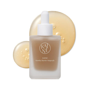 Kaine Kombu Barrier Ampoule, Hydrating Korean Serum, 73% Fermented Kombucha for Healthy Skin Barrier