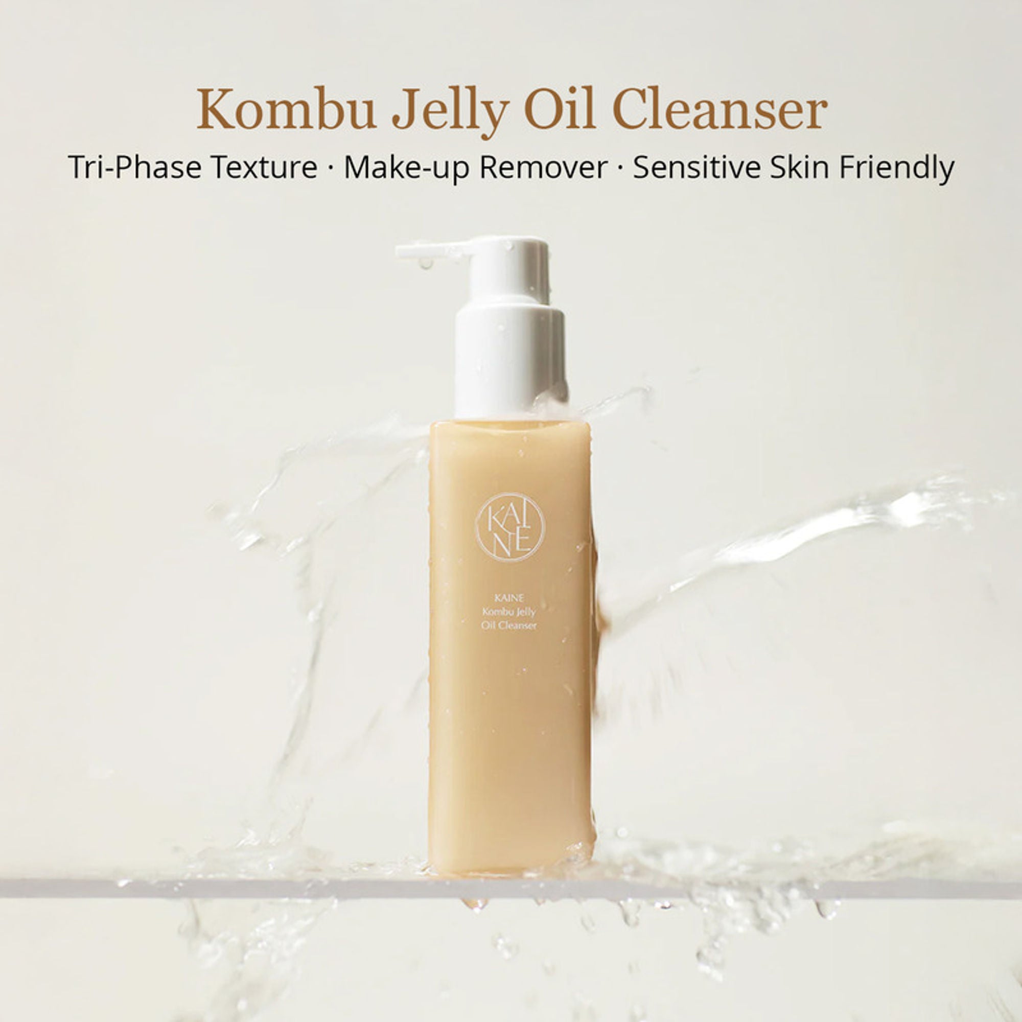 Kaine Kombu Jelly Oil Cleanser Removes Makeup, Sunscreen & Impurities - Distacart