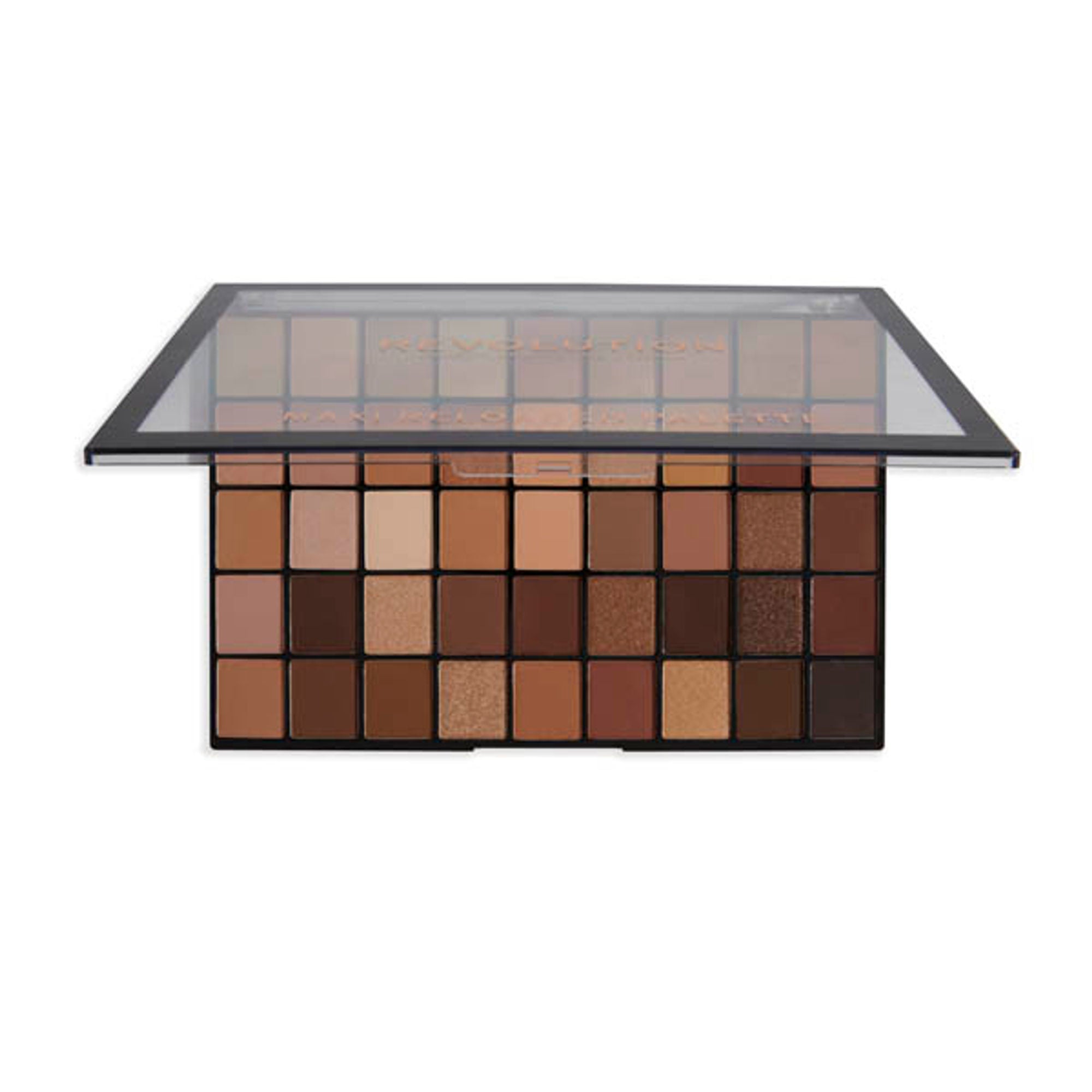 Makeup Revolution Maxi Reloaded Eyeshadow Palette - 45 Shades-Shimmer & Easy Blendable - Nudes - Distacart