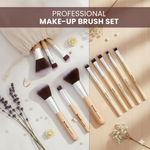 Thumbnail for Bronson Professional Bamboo Makeup Brush Set - 11 Pcs - Dista