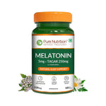 Thumbnail for Pure Nutrition Melatonin 5mg Veg Tablets