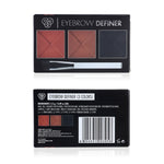 Thumbnail for PAC Studio Eyebrow Definer Palette 3 colors - Fill, Sculpt & Define Natural Looking Brows - Distacart