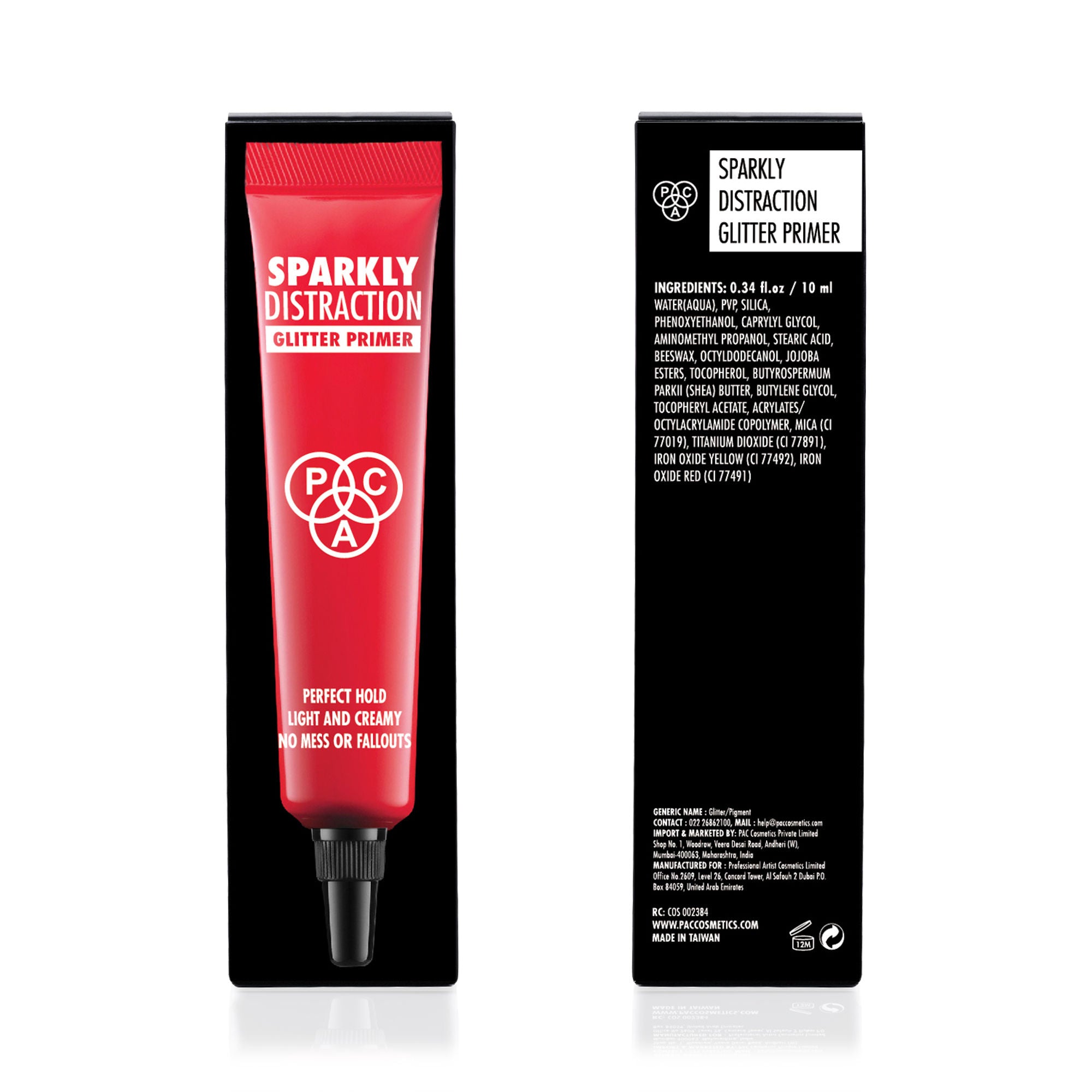 PAC Studio Sparkly Distraction Glitter Primer - Locks Loose Glitter for 24H with Zero Fallout - Distacart