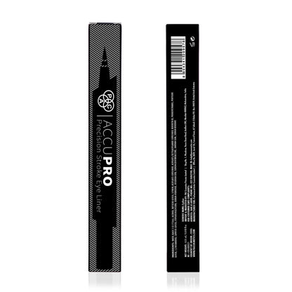 PAC Studio AccuPro Liquid Eyeliner - 24H Longlasting, Waterproof & Smudgeproof, Quick Drying Intense Black - Distacart
