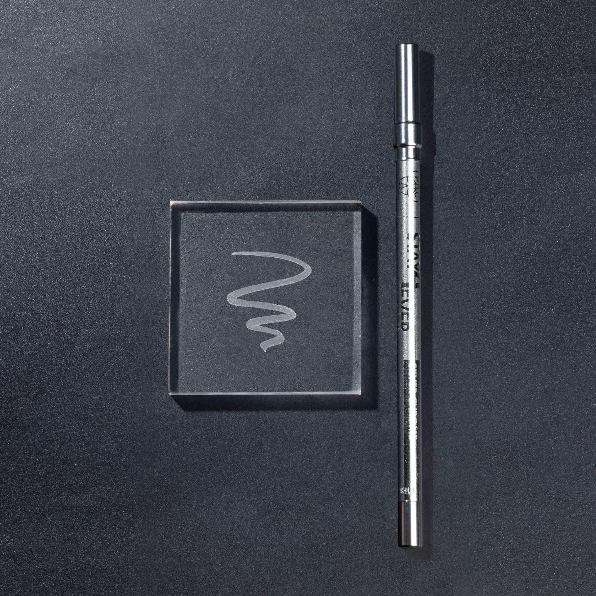 PAC Studio Stay4Ever Gel Eye Pencil - Silver Chrome - Distacart