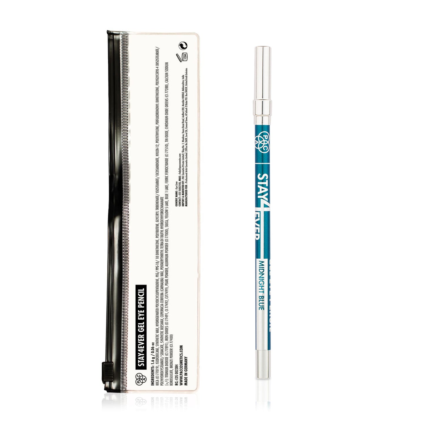 PAC Studio Stay4Ever Gel Eye Pencil - Midnight Blue - Distacart